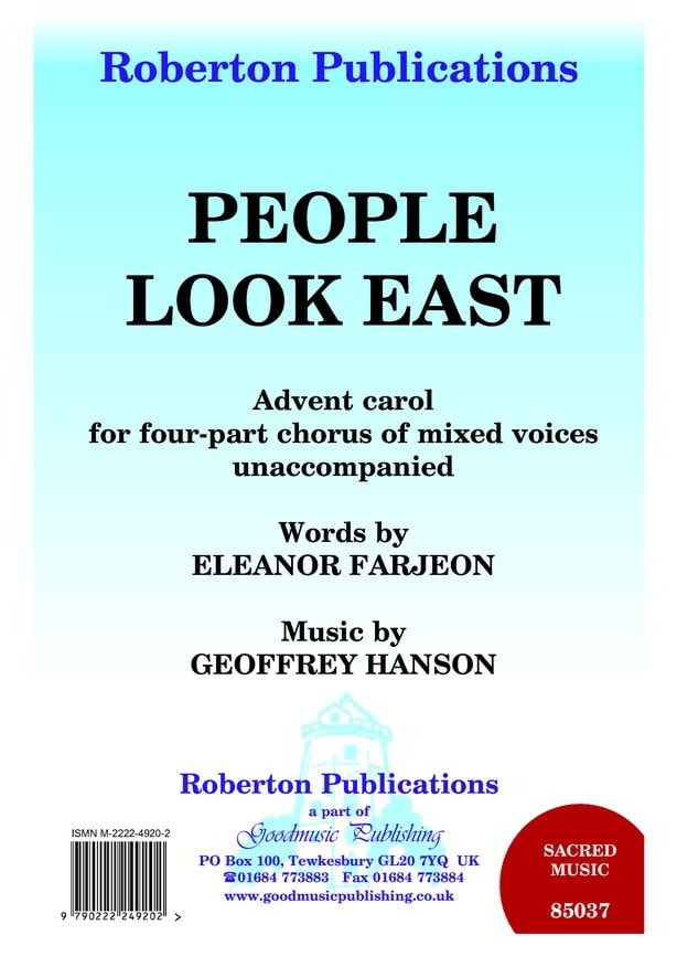 Hanson: People Look East SATB published by Roberton