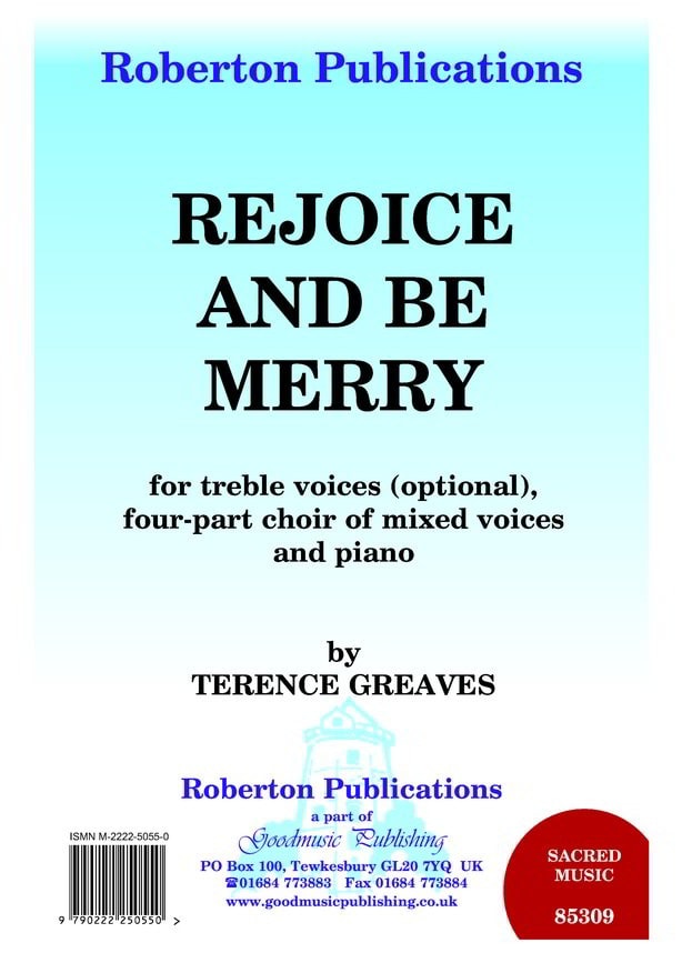 Greaves: Rejoice And Be Merry SATB published by Roberton