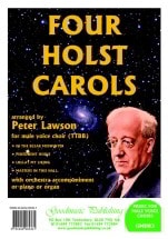 Lawson: Four Holst Carols TTBB published by Goodmusic