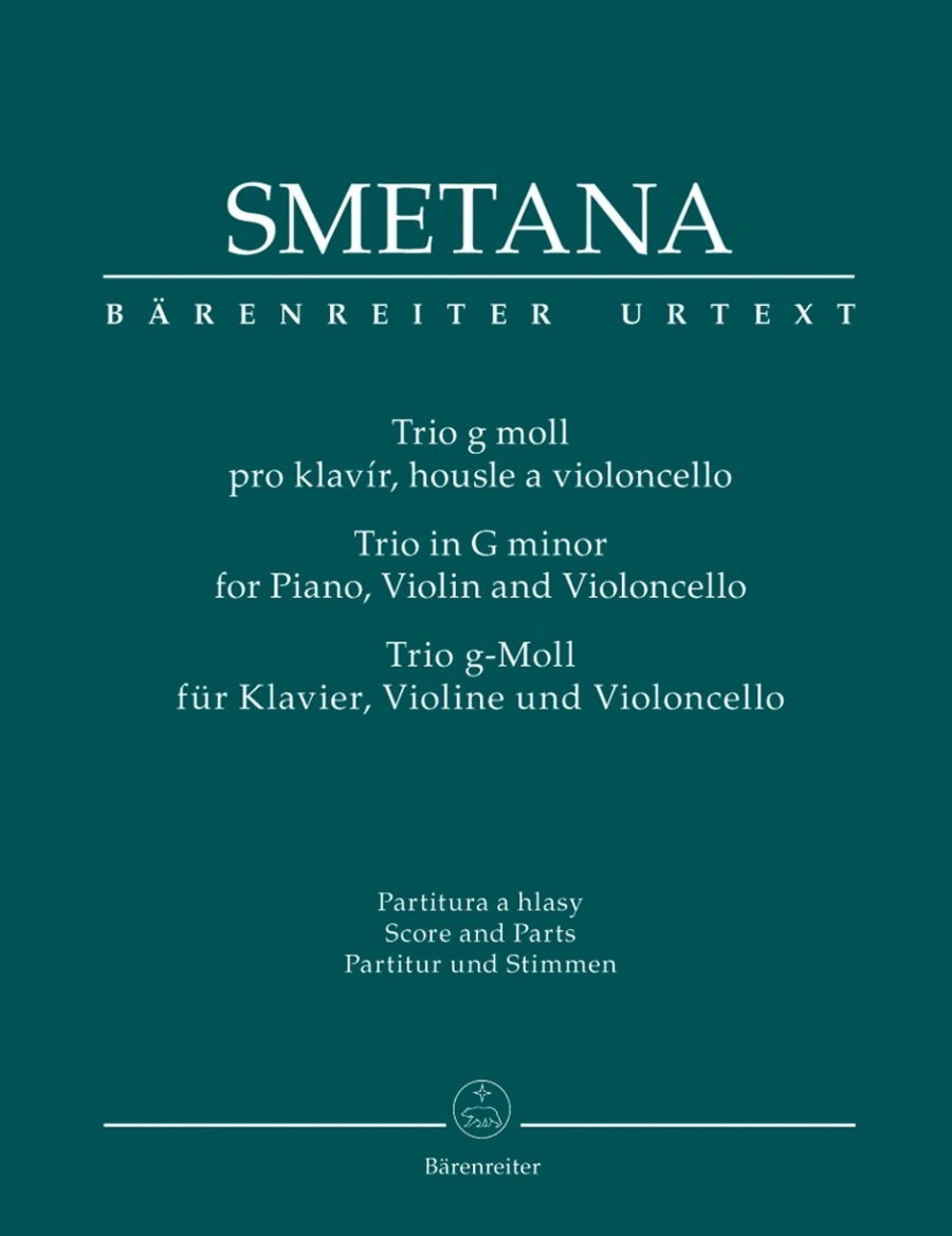 Smetana: Piano Trio in G minor published by Barenreiter