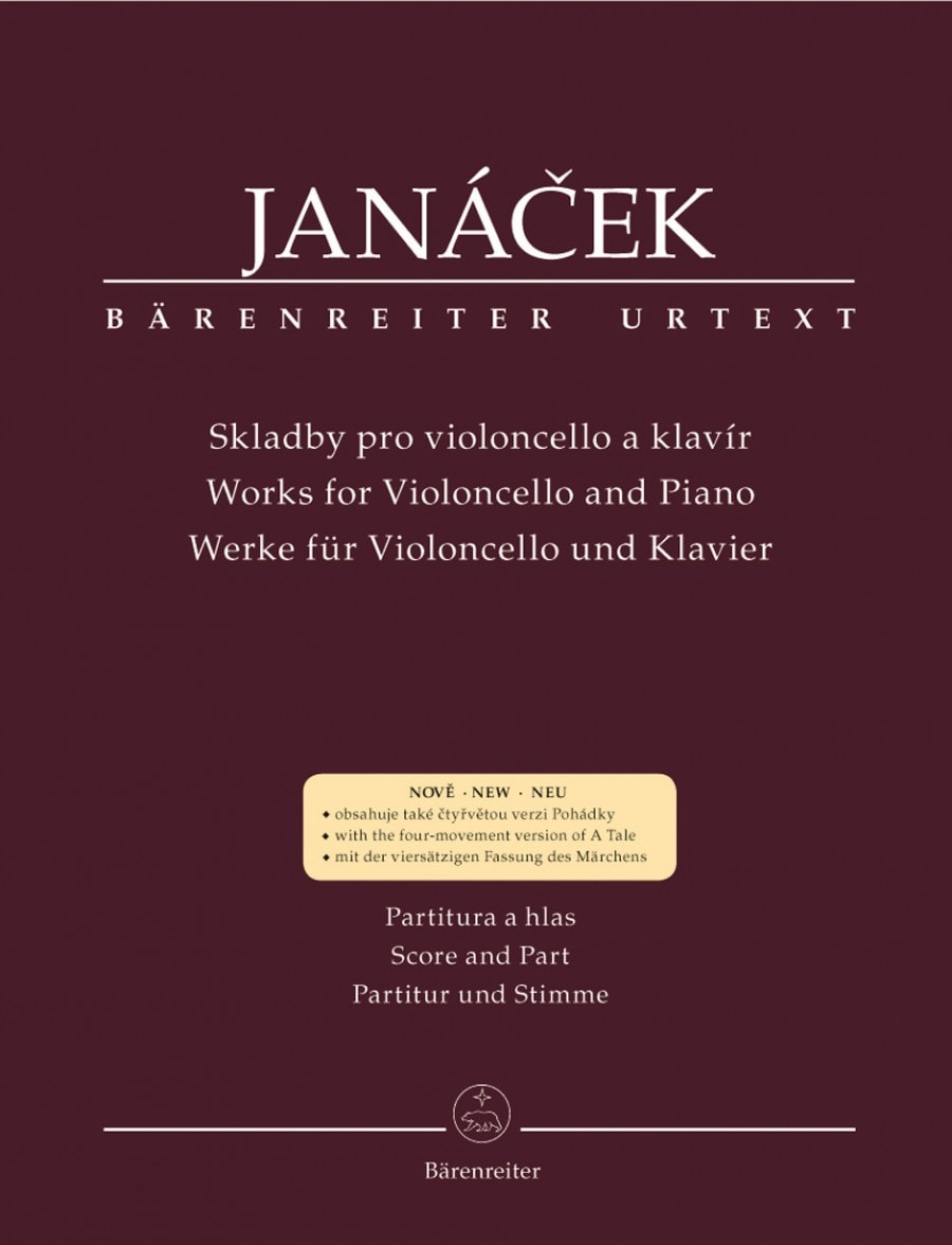 Janacek: Compositions for Cello and Piano published by Barenreiter