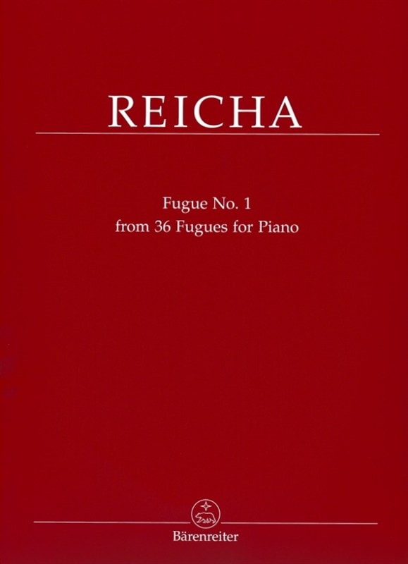 Reicha: Fugue No 1 for Piano published by Barenreiter