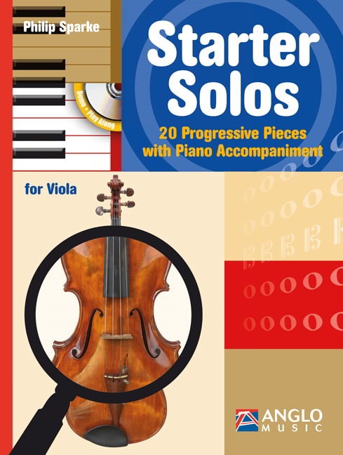 Sparke: Starter Solos - Viola published by Anglo (Book & CD)