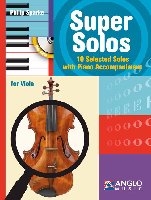 Sparke: Super Solos - Viola published by Anglo (Book & CD)