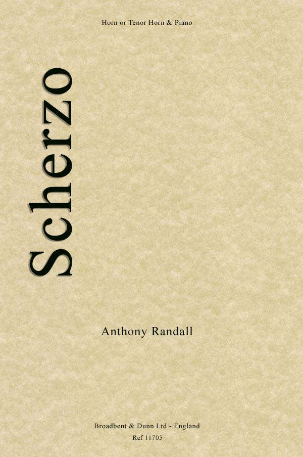 Randall: Scherzo for Horn published by Broadbent & Dunn