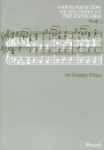 Pilling: Harmonization of Melodies At the Keyboard Book 3 published by Forsyth
