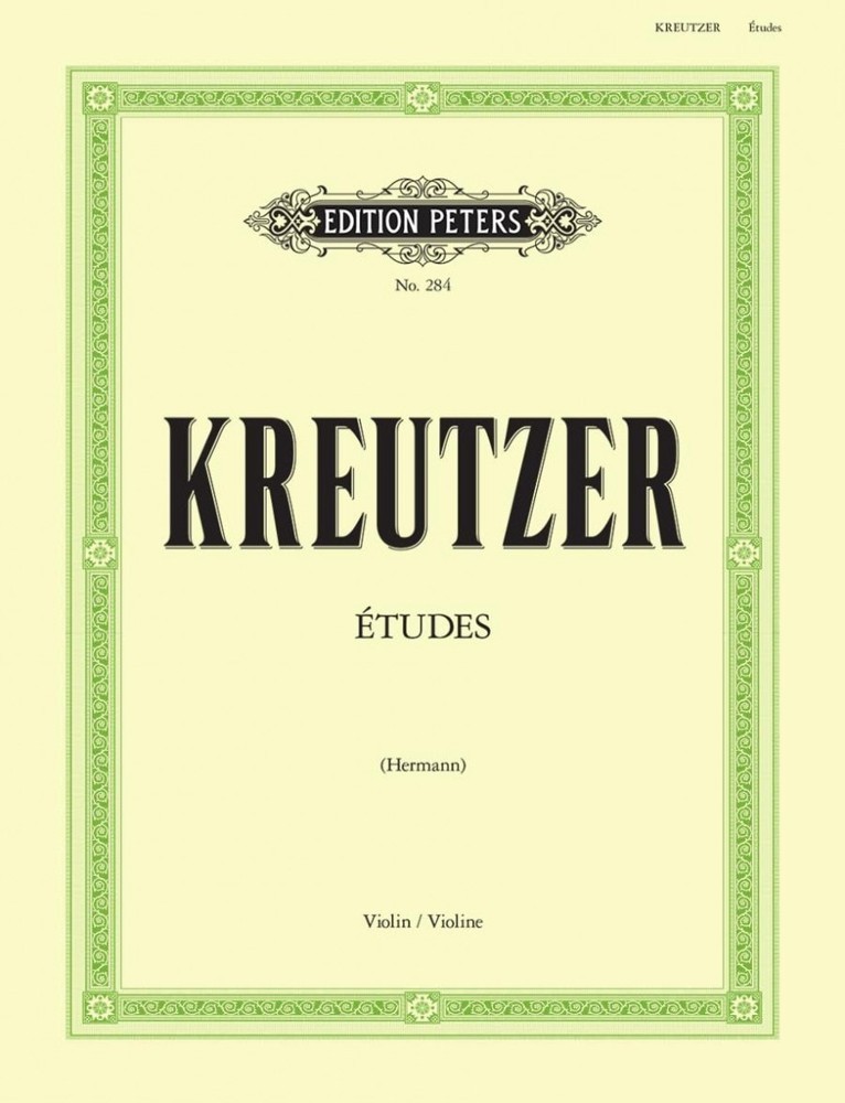 Forwoods ScoreStore Kreutzer 42 Etudes for Violin published by