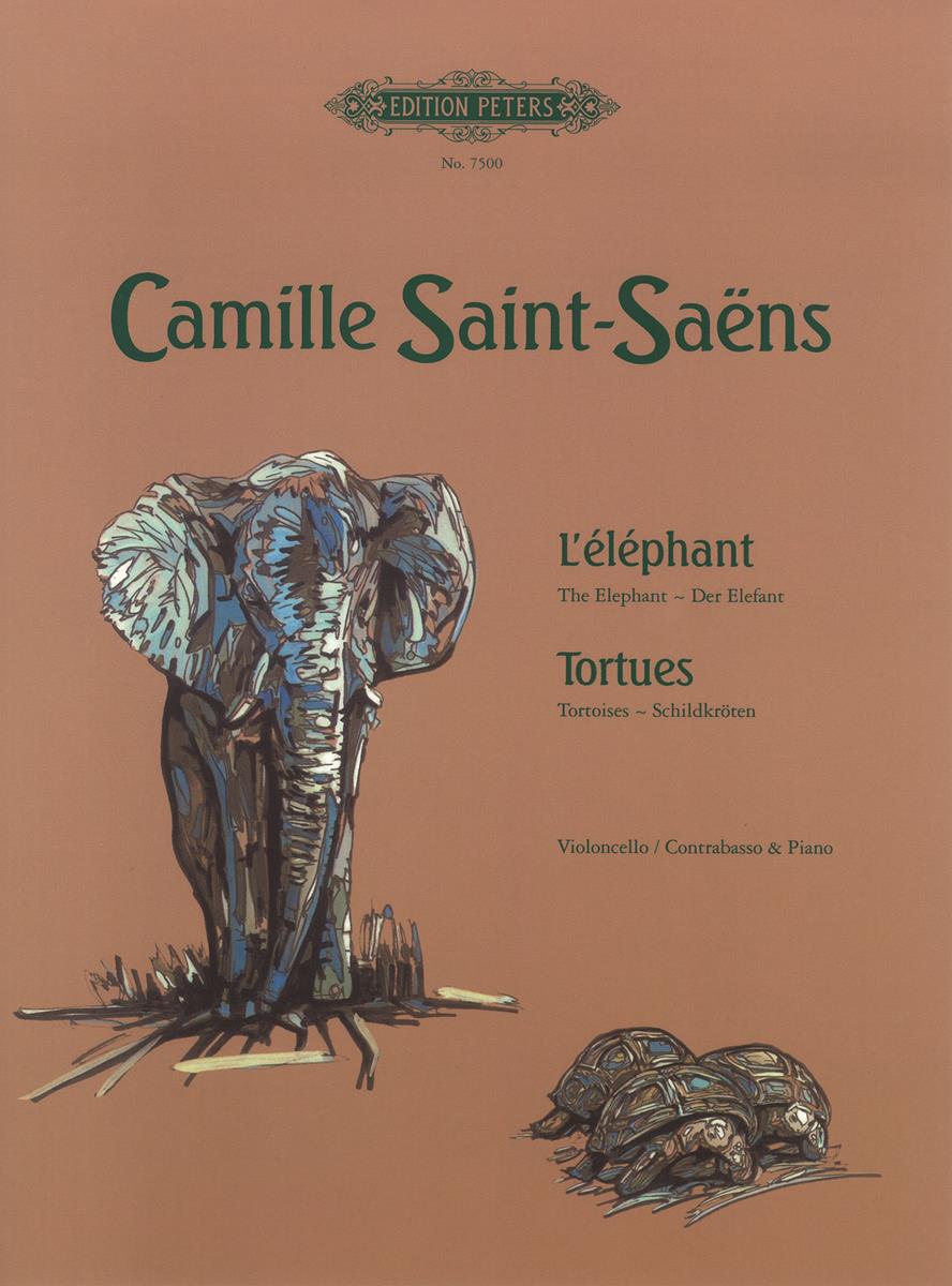 Saint-Saën: The Elephant / Tortoises for Cello or Double Bass published by Peters