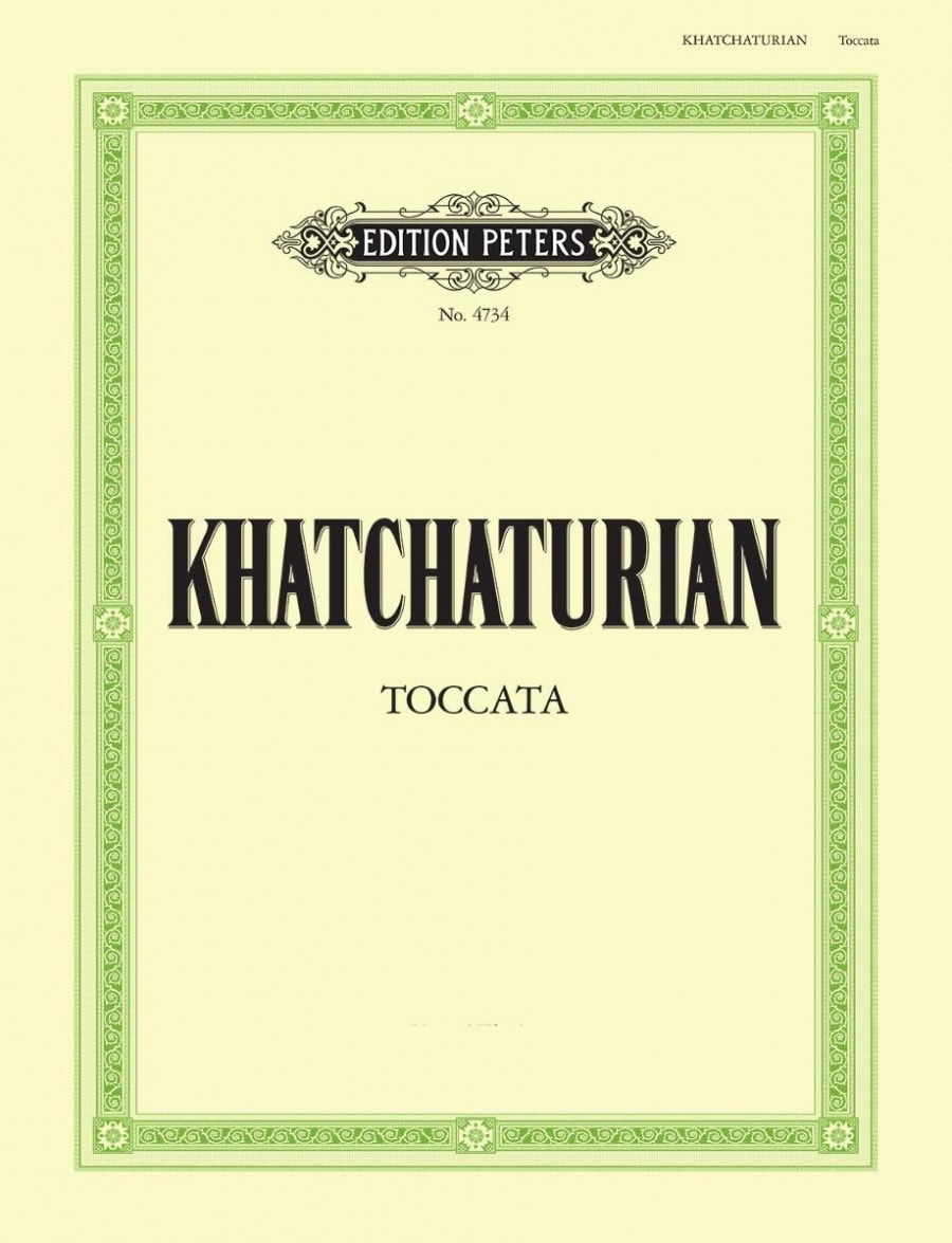 Khachaturian: Toccata for Piano published by Peters
