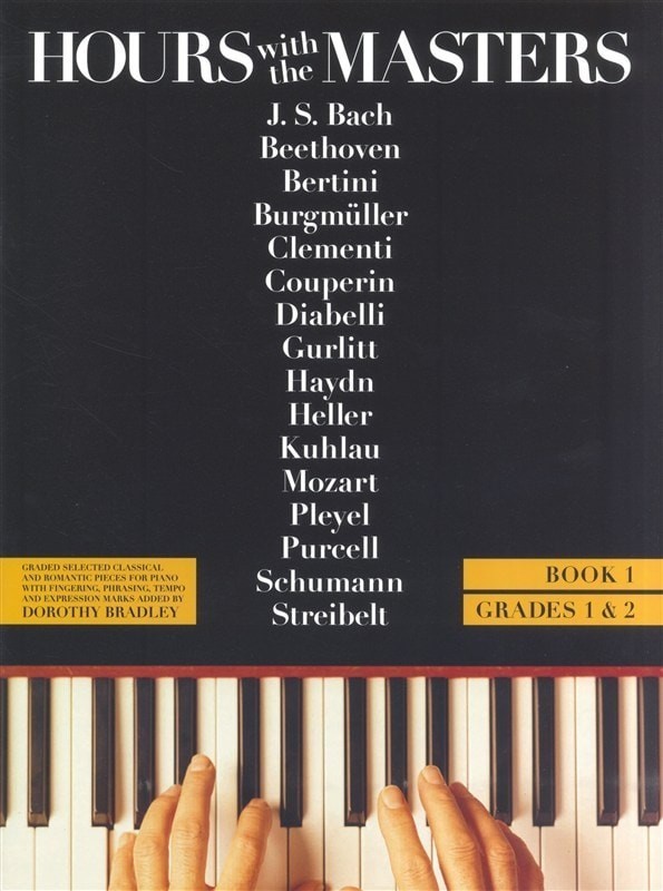 Hours with the Masters Book 1 (Grade 1 & 2) for Piano published by Bosworth