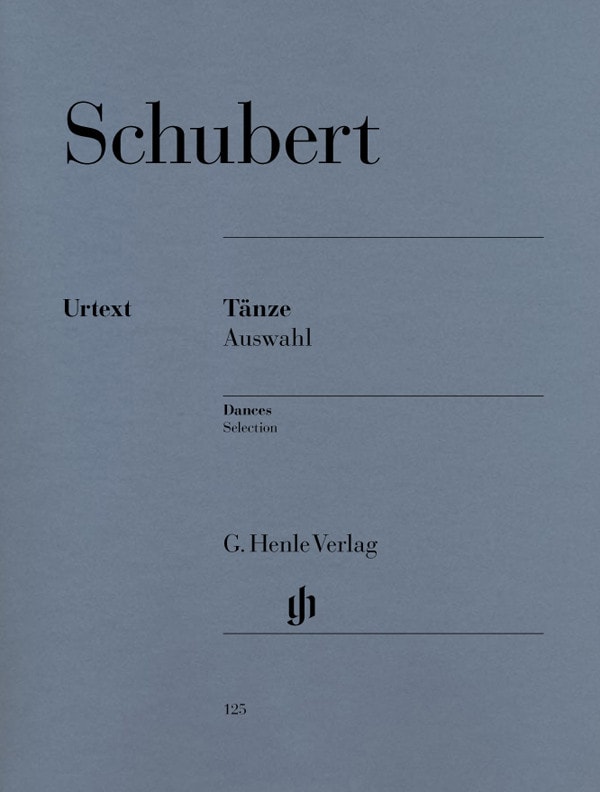 Schubert: Selected Dances for Piano published by Henle