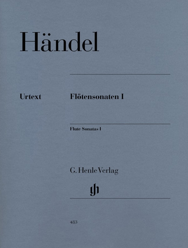 Handel: Sonatas Volume 1 for Flute published by Henle