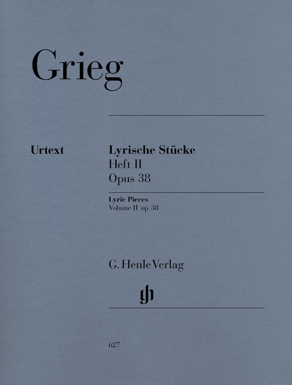 Grieg: Lyric Pieces Book 2 Opus 38 for Piano published by Henle
