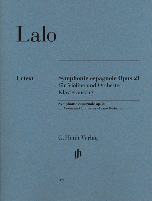 Lalo: Symphonie Espagnole in D minor for Violin published by Henle