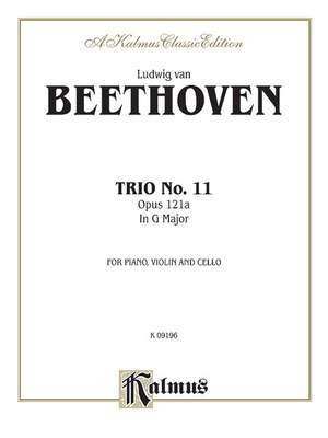 Beethoven: Piano Trio in G Opus 121a published by Kalmus