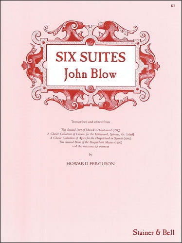 Blow: Six Suites for Keyboard published by Stainer & Bell