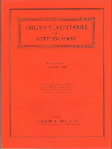 Locke: Organ Voluntaries published by Stainer and Bell