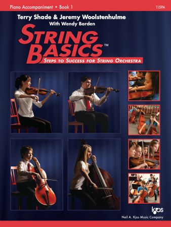 String Basics Book 1 (Piano Accompaniment) published by KJOS