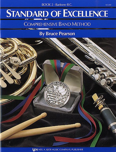 Standard Of Excellence: Comprehensive Band Method Book 2 (Baritone Bass Clef) published by KJOS