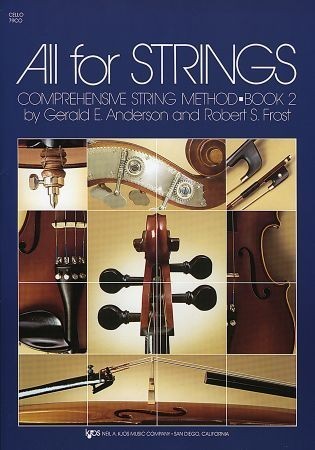 All for Strings Book 2 for Cello published by KJOS | Forwoods ScoreStore