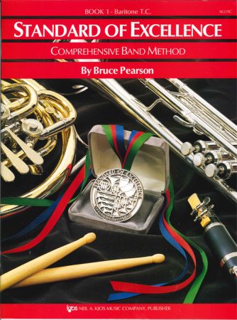 Standard Of Excellence: Comprehensive Band Method Book 1 (Baritone Treble Clef) published by KJOS
