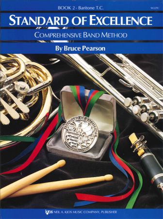 Standard Of Excellence: Comprehensive Band Method Book 2 (Baritone Treble Clef) published by KJOS
