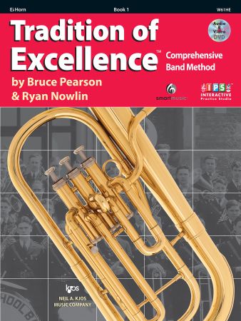 Tradition of Excellence: Book 1 (Tenor Horn) published by Kjos