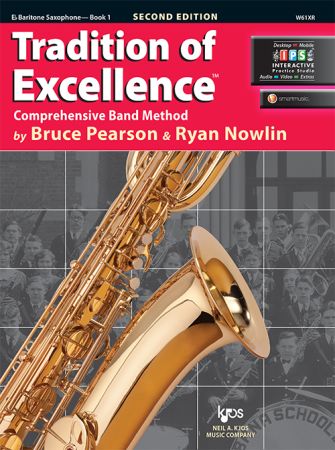 Tradition of Excellence: Book 1 (Baritone Saxophone) published by Kjos
