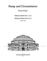 Elgar: Pomp and Circumstance Military March 1 & 4 for Piano published by Boosey & Hawkes