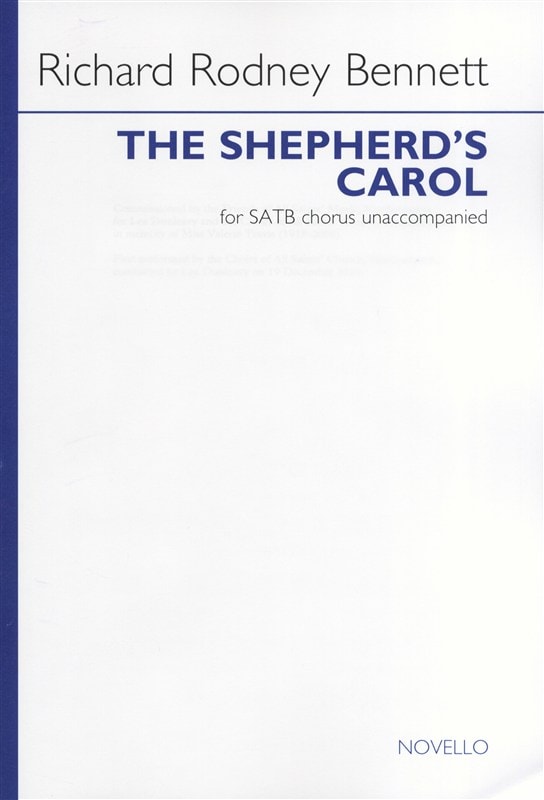 Bennett: The Shepherd's Carol SATB published by Novello