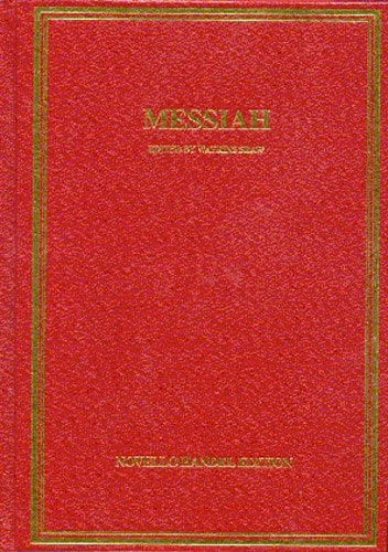 Handel: Messiah (clothbound edition) published by Novello - Vocal Score
