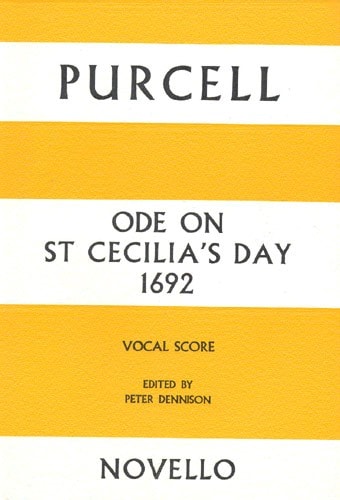 Purcell: Ode On St Cecilia's Day published by Novello