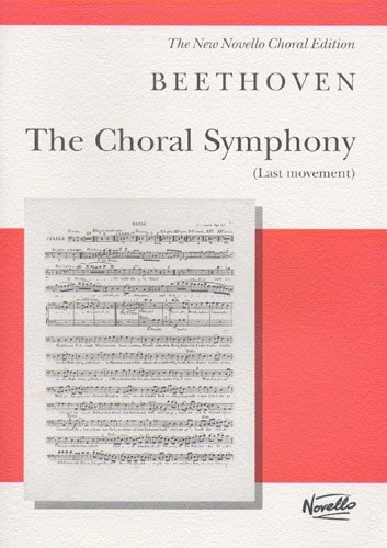 Beethoven: The Choral Symphony (Last Movement) published by Novello
