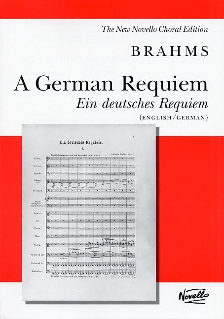 Brahms: A German Requiem published by Novello - Vocal Score