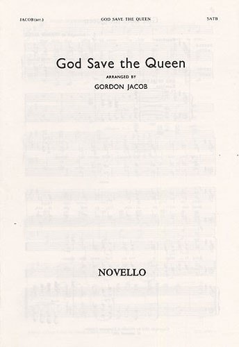 Jacob: God Save The Queen SATB published by Novello