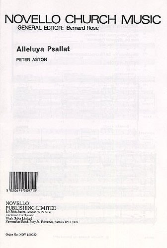 Aston: Alleluya Psallat SATB published by Novello