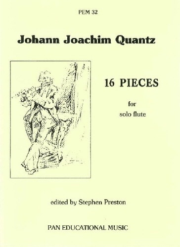 Quantz: 16 Pieces for Flute published by Pan