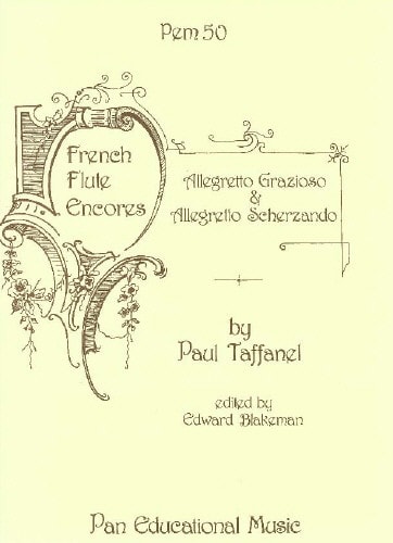 Taffanel: Allegretto Grazioso and Allegretto Scherzando for Flute published by Pan