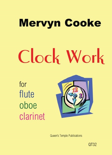 Cooke: Clock Work for Wind Trio published by Queens Temple