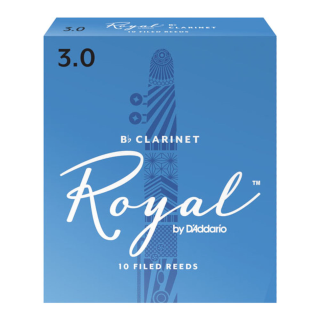 Royal by D'Addario Bb Clarinet Reeds (Pack of 10)