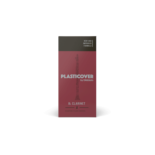 Plasticover by D'Addario Single Bb Clarinet Reed - Strength 2