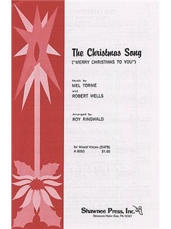 The Christmas Song 'Merry Christmas To You' SATB published by Shawnee Press