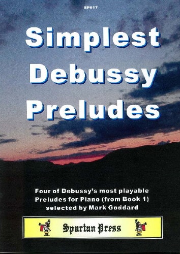 Simplest Debussy Preludes for Piano published by Spartan Press