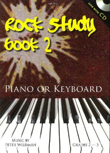 Wildman: Rock Study 2 for Piano Published by Spartan (Book & CD)