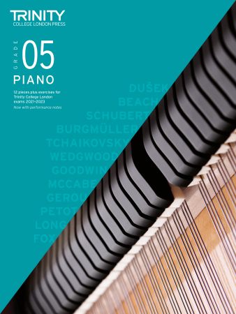 Trinity College London: Piano Exam Pieces & Exercises from 2021 - Grade 5 (Book Only)