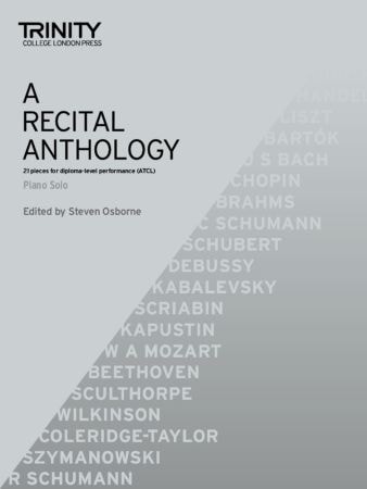 A Recital Anthology - Piano Solo published by Trinity