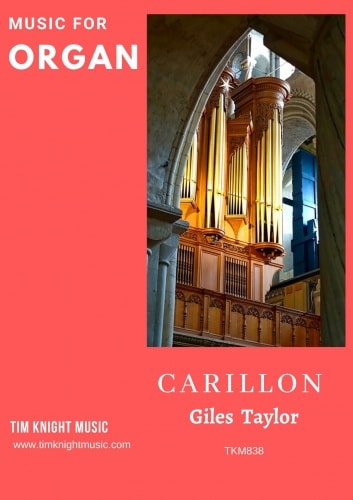 Taylor: Carillon for Organ published by Knight