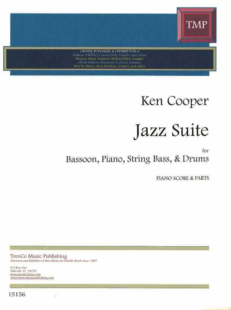 Cooper: Jazz Sutie published by TrevCo