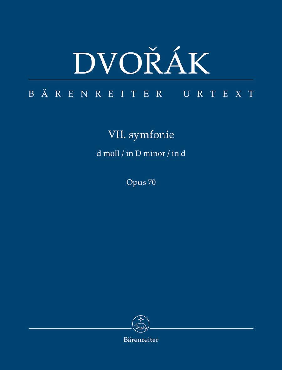 Dvorak: Symphony No 7 in D minor Study Score published by Barenreiter