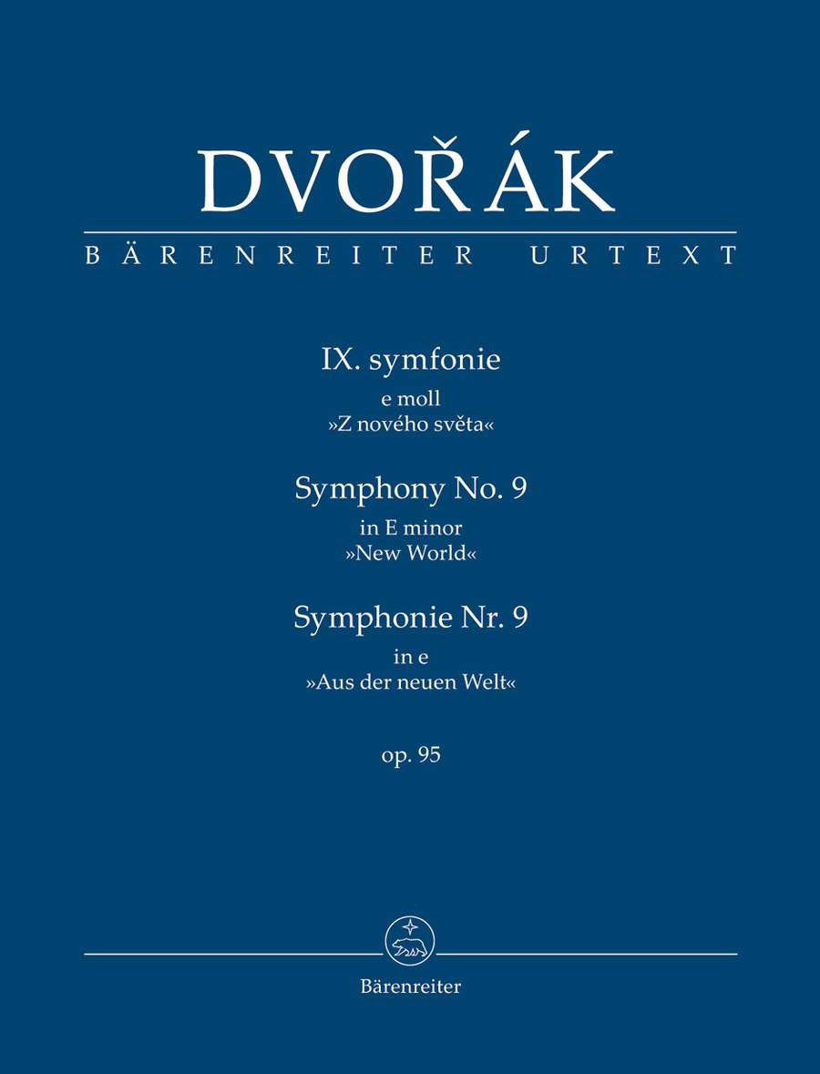 Dvorak: Symphony No 9 in E minor (From the New World) Study Score published by Barenreiter